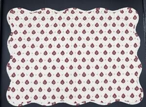 Daniel Cremieux Quilted Placemats W/ Matching Napkins Set Of 4